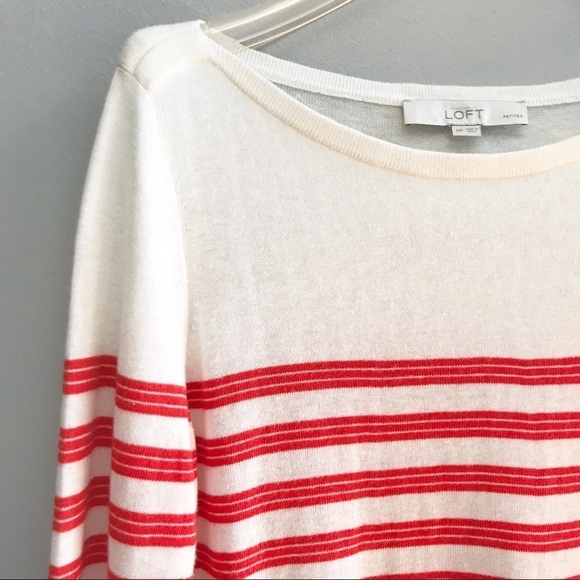 ANN Taylor LOFT Striped Sweater - Picture 3 of 7
